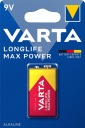 Аккумулятор Varta Longlife Max Power 6LR61/9В