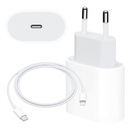 ОРИГИНАЛЬНОЕ БЫСТРОЕ ЗАРЯДНОЕ УСТРОЙСТВО ДЛЯ IPHONE CUB 20ВТ + КАБЕЛЬ 1М / USB-C IPHONE