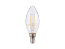 СВЕТОДИОДНАЯ ЛАМПА НА НИТИ E14 2W EDISON РЕТРО СВЕЧА