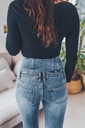 Priliehavé dámske džínsové nohavice stan XS Značka Laulia