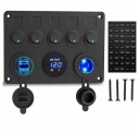 MULTIFUNCTIONAL PANEL MANAGEMENT CHARGER USB NEST CIGARETTE LIGHTER 12 - 24 V  photo 13