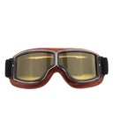 ВИНТАЖНЫЕ МОТОЦИКЛОВЫЕ ОЧКИ ДЛЯ ПИЛОТОВ КОЖАНЫЕ ОЧКИ