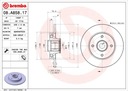 DISCOS ZAPATAS PARTE TRASERA BREMBO PEUGEOT 308 CC 