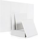 PANELE AKUSTYCZNE BIAŁE 30X30X1 CM 12SZT GĘSTE