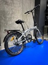Skladací bicykel Dorozhnik ONYX planetárny rám 12 palcov koleso 20 &quot; strieborná Značka Dorozhnik