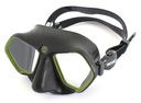SEAC RAPTOR зеленая маска малого объема для подводной охоты и фридайвинга
