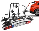 PLATFORM BOOT BIKES ON 3 BIKES ON TOW BAR AGURI SILVER UCHYLANY 13PIN 