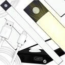 СВЕТОДИОДНАЯ ЛАМПА С ДАТЧИКОМ ДВИЖЕНИЯ, МАГНИТ С ЛИТИЕВОЙ БАТАРЕЕЙ ПОД ШКАФОМ 20см