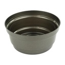 ПЛАСТИКОВЫЙ ГРАФИТОВЫЙ КЛАДБИЛЬНЫЙ ГОРШОК, 18 СМ