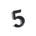 CYFRY NUMER NUMEREK NA DRZWI ZNAL 5CM 5 GRAFIT