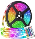 WODOODPORNA KOLOROWA TAŚMA SMD LED RGB IP44 +PILOT