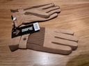 Dámske hnedé kožené rukavice EAN (GTIN) 5901165319516
