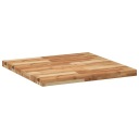 VIDAXL BLAT STOLU KWADRATOWY 70 X 70 X 4 CM LITE ДЕРЕВО AKACJOWE  фото 5