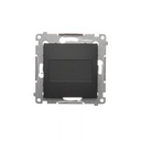 КОНТАКТЫ SIMON 54 КРЫШКА РАМКИ, МАТОВЫЙ ЧЕРНЫЙ