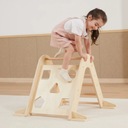 VIGA Drevený rebrík Pikler Montessori horolezecký trojuholník Hrdina žiadny