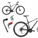 MTB 29-ДЮЙМОВЫЙ ГОРНЫЙ ВЕЛОСИПЕД ROMET RAMBLER SHIMANO ALU С ОСВЕЩЕНИЕМ И СВОБОДНОЙ ПОДСТАВКОЙ