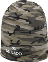 MIKADO CIEPŁA CZAPKA WĘDKARSKA CAMO