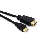 Кабель Mini HDMI — HDMI 1.4 4K, 1 м