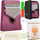 Retropolis kalimba ЛАВАНДА Деревянный инструмент ЧЕХОЛ ПРЕМИУМ-УЧЕБНИК