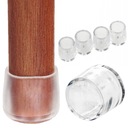 NAKŁADKI NA NOGI KRZESŁA SILIKONOWE 22MM 4SZT