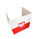 Крышка для голосования, 3 стенки, прямая конструкция