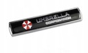 Эмблема корпорации Umbrella, металлическая наклейка на автомобиль