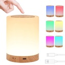 НОЧНАЯ ЛАМПА, БЕСПРОВОДНОЙ СЕНСОР, НАСТОЛЬНАЯ ЛАМПА С ЦВЕТАМИ RGB, ЗАРЯДКА от USB