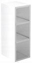 VENTO G25/72 открытый верхний шкаф, белый