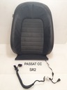 PASSAT CC B7 2011 СПИНКА СИДЕНЬЯ ПАССАЖИРСКАЯ АЛЬКАНТАРА