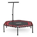 Trampolina fitness z uchwytem 127 cm Neo-Sport - sześciokątna czerwona ...