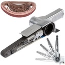 ПНЕВМАТИЧЕСКАЯ ЛЕНТОЧНО-ШЛИФОВАЛЬНАЯ МАШИНА 20х520мм + БЕСКОНЕЧНАЯ АБРАЗИВНАЯ ЛЕНТА P60