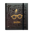 Harry Potter - Zakladač A4 (4 krúžky, gumička)