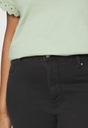 Dámske džínsové nohavice ONLY Carmakoma čierne 48/32 Dĺžka nohavíc dlhá