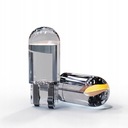 COB LED диод W5W T10 ПРОЗРАЧНЫЙ БЕЛЫЙ 12В