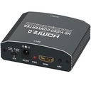 Extractor HDMI-HDMI + Audio SPDIF R/L RCA RETURN Konwerter HDMI 2.0 HDCP2.2
