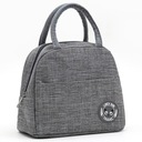 ИЗОЛИРОВАННАЯ ТЕРМОСУМКА ДЛЯ ЗАВТРАКА ДЛЯ ЕДЫ, СЕРАЯ