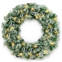 РОЖДЕСТВЕНСКИЙ ВЕНОК, СВЕТОДИОДНЫЙ УКРАШЕНИЕ, 50 СМ