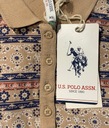 U.S. POLO ASSN bavlna tričko vzorované béžová XS Rukáv krátky rukáv