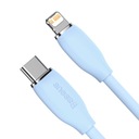 Kabel USB-C do Lightning Baseus 20W 1.2m Niebieski Złącza USB typ C - Apple Lightning