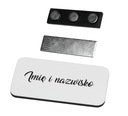 МАГНИТНЫЙ ЗНАК МАГНИТ ИМЯ ID бейдж 2