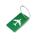 Адресная идентификационная бирка для чемодана самолета, багажная бирка для путешествий