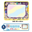 Детский водный коврик для рисования в стиле динозавров, коврик для рисования, развивающие игрушки, раскраски