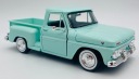 GMC C1000 Fenderside 1966 Пикап 1:24 Motormax 79379 светло-зеленый