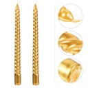 СПИРАЛЬНЫЕ СВЕЧИ, ГАЛЬФИКИРОВАННЫЙ КОНИЧЕСКИЙ ДЕКОР