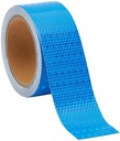 СИНЯЯ СОТОВАЯ СВЕТООТРАЖАЮЩАЯ ЛЕНТА 5 СМ