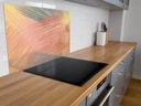 Закаленная кухонная панель 80х60 + бесплатно