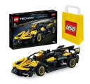 LEGO TECHNIC 42151 BUGATTI BOLID + БУМАЖНЫЙ ПАКЕТ LEGO СРЕДНИЙ