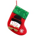 МИНИ-РОЖДЕСТВЕНСКИЙ НОСОК, УКРАШЕННЫЙ ДЛЯ ПОДАРКОВ