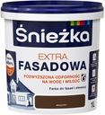 FARBA ŚNIEŻKA ExTRA FASADOWA DO ELEWACJI BRĄZ 1L