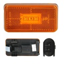 Bočné obrysové svietidlo Scania R P G S LED diódové oranžové